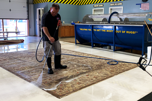 Area Rug Cleaning Process